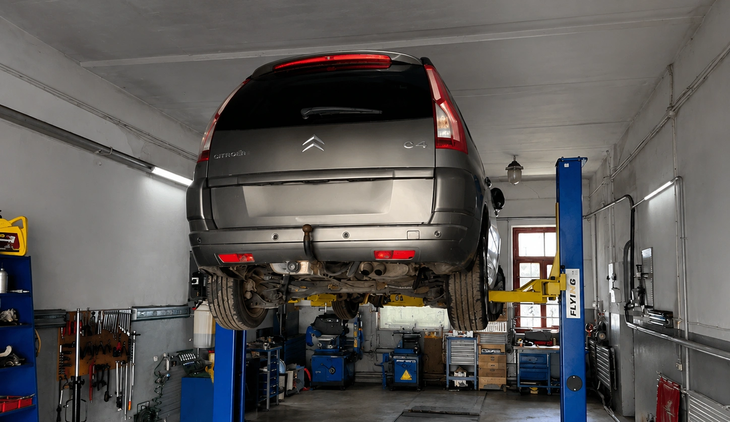 Замена МКПП Citroen C4 Grand Picasso (2011) в Полоцке | ДрайвПолюс